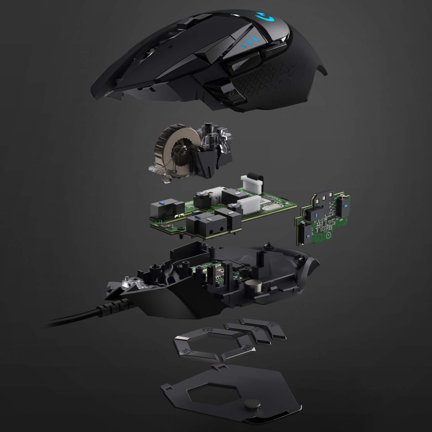 Logitech G G502 HERO High-Performance Gaming-Maus – Bild 12