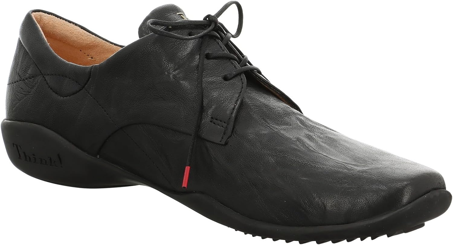 Think! Herren Stone Herren Schnürhalbschuhe, 0000 Schwarz, 43 EU – Bild 8