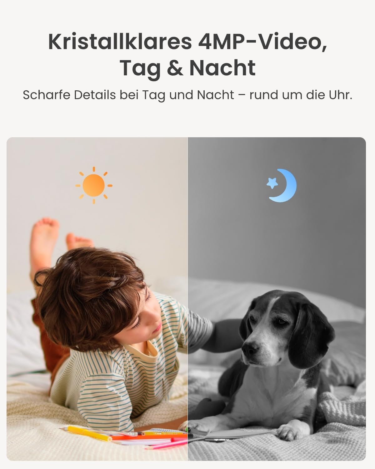 Reolink 2K Überwachungskamera Innen, 360°-Ansicht, Auto-Tracking – Bild 2