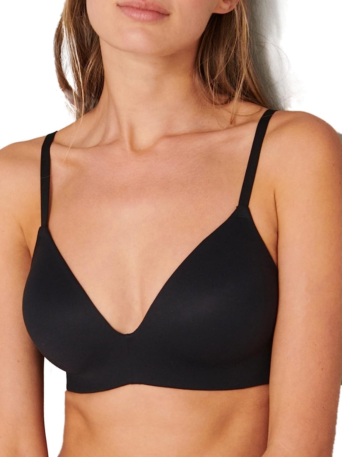 Schiesser Damen BH gepaddet ohne Bügel - Invisible Soft – Bild 2