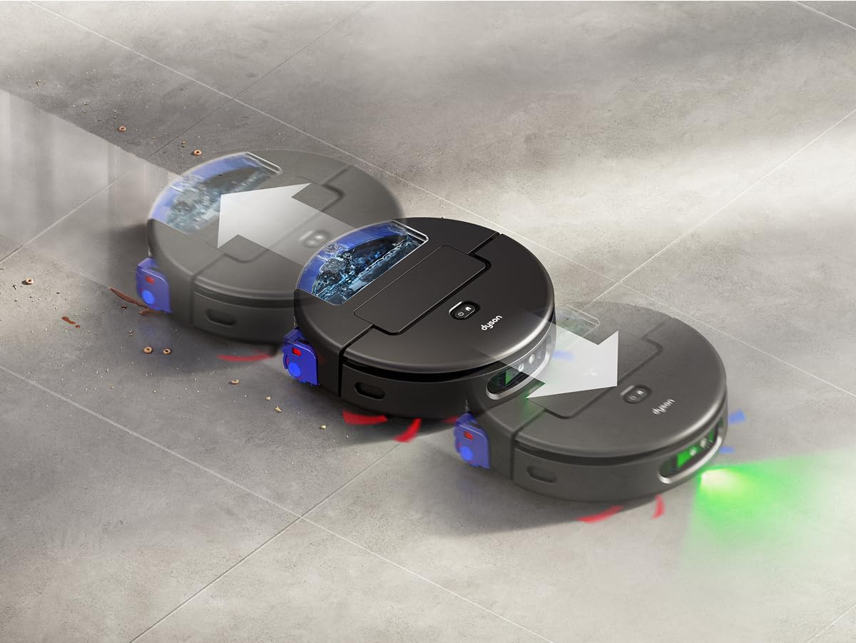 Dyson Spot+Scrub™ AI Roboterstaubsauger, Selbstentleerung, Nasswalze – Bild 3