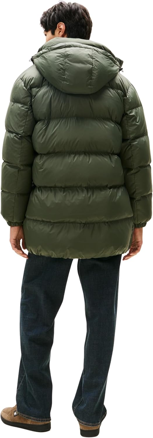 Tommy Jeans Herren Pufferjacke Essential Down Parka mit Kapuze – Bild 2