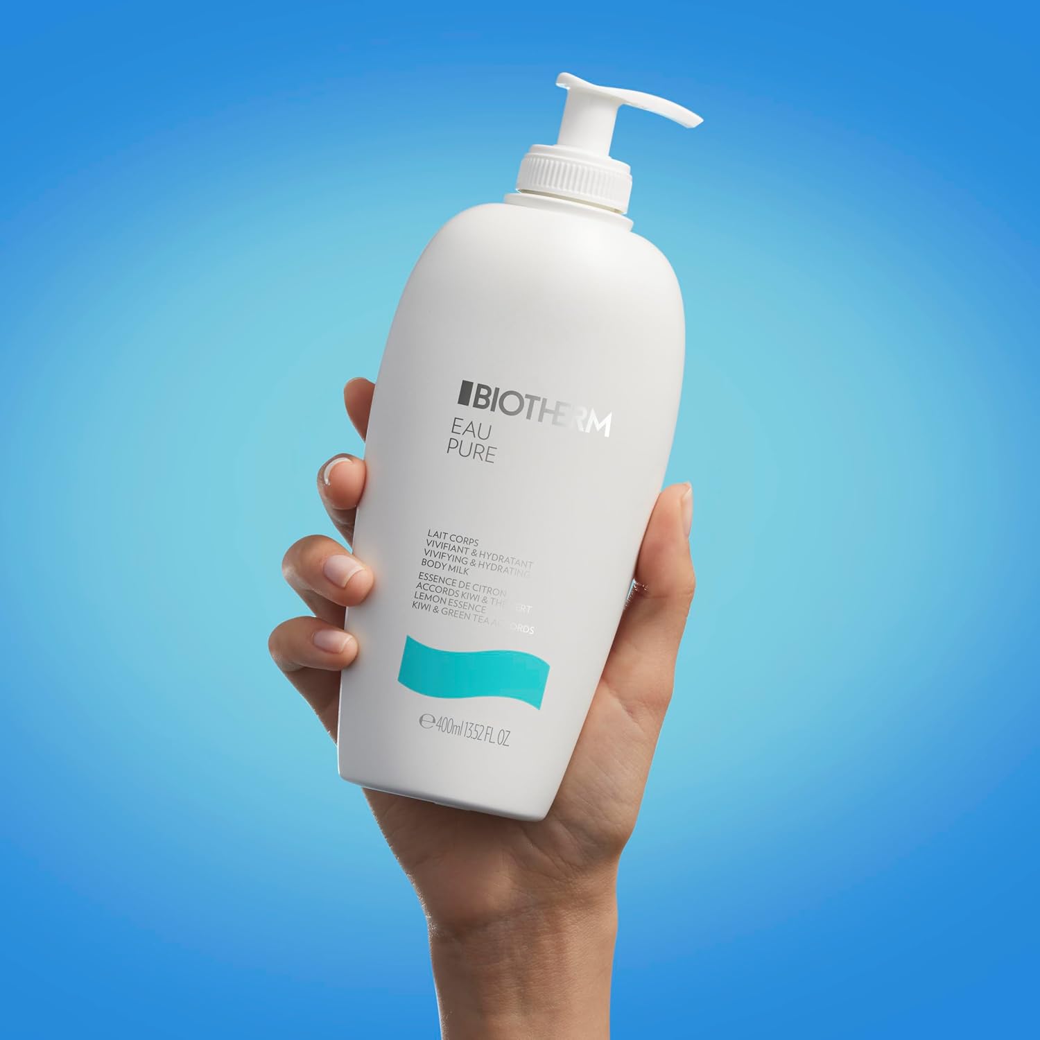 Biotherm Eau Pure Bodylotion, Körperlotion für raue & trockene Haut, 400 ml – Bild 3