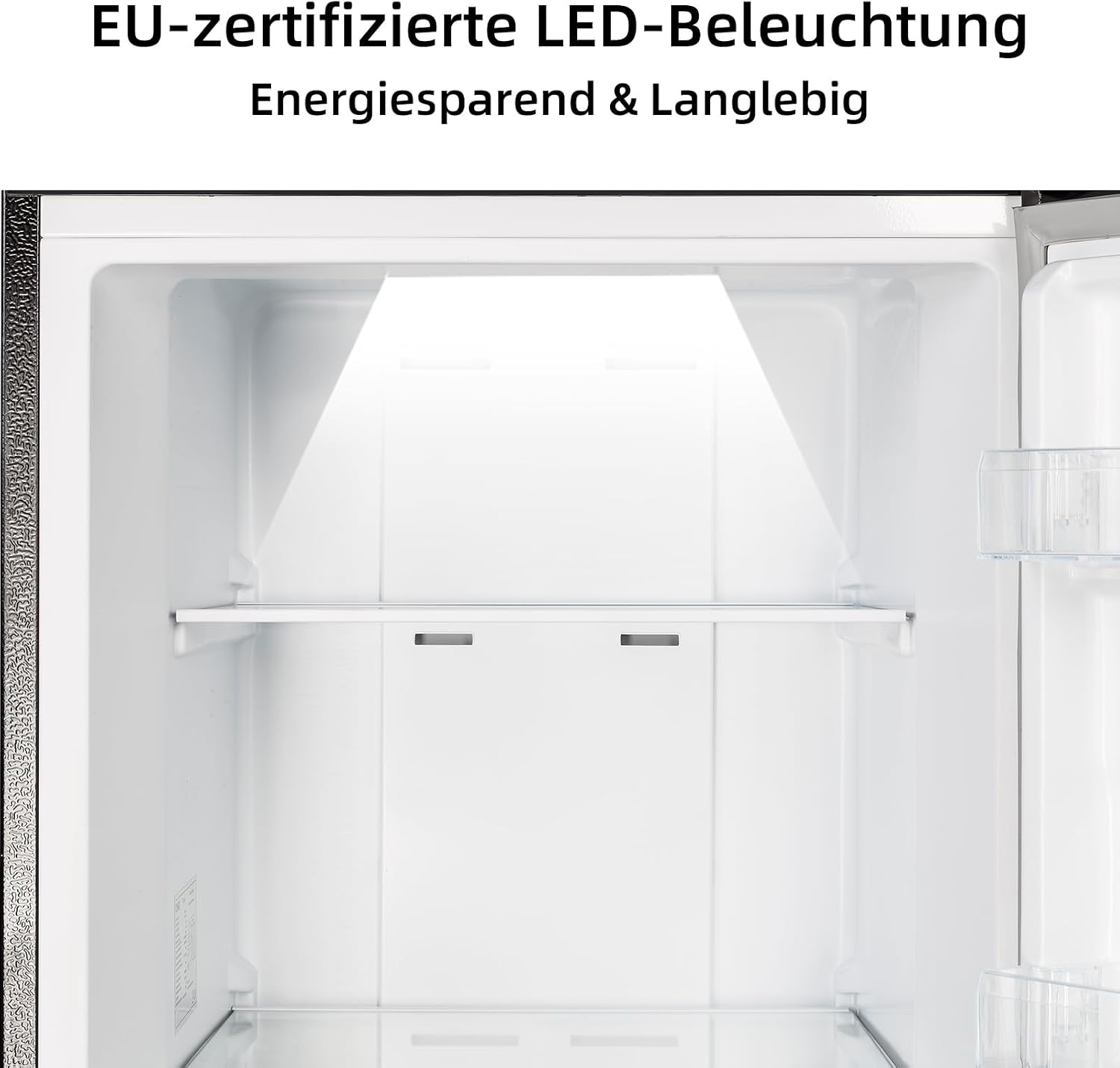 CHiQ Gefrierschrank NoFrost(-24℃), 206L, 170 cm Höhe, LED-Beleuchtung – Bild 8