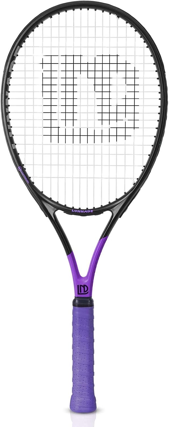 Tennisschläger für Erwachsene, 27 Zoll Leicht Tennisschläger mit Hülle, Geeignet für Damen Herren Anfänger und Fortgeschrittene – Bild 8