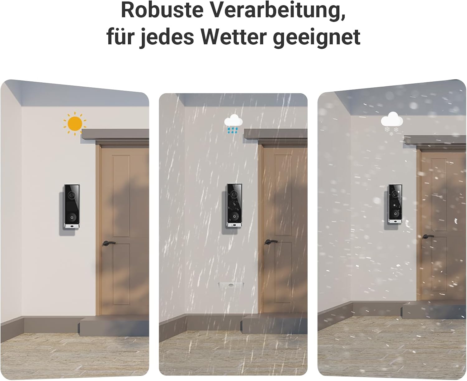 EZVIZ EP8 Ultra WLAN Video Türklingel Kabellos mit Dual-Kamera 6MP+2MP – Bild 15
