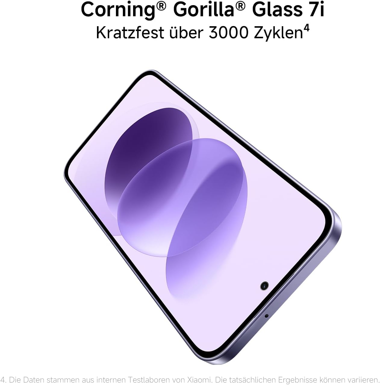 REDMI Note 17 5G, Smartphone 6+256 GB, Celestial Purple, 7700 mAh Akku – Bild 6