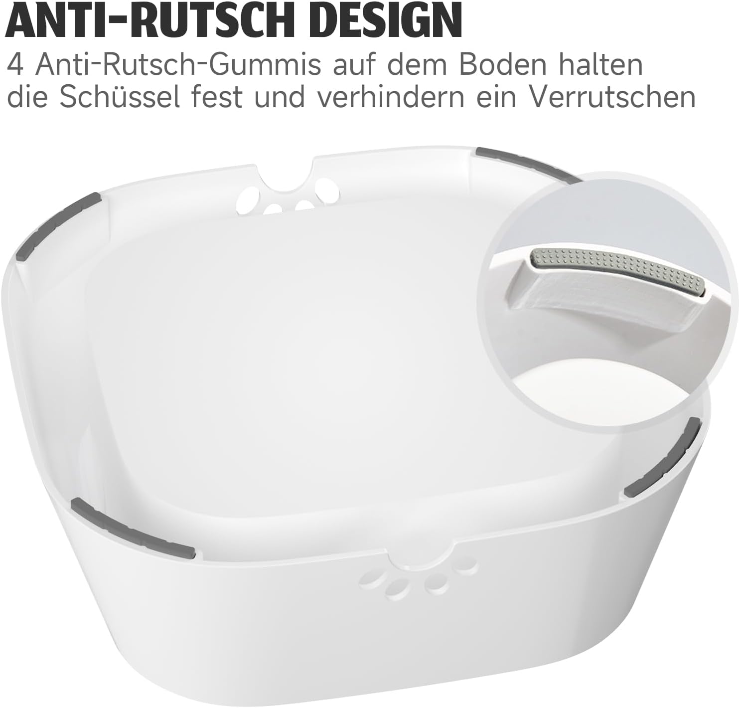 ELS PET Hundenapf 1L - Auslaufsicher Dank Schwimmdeckel, fur Auto & Zuhause – Bild 5