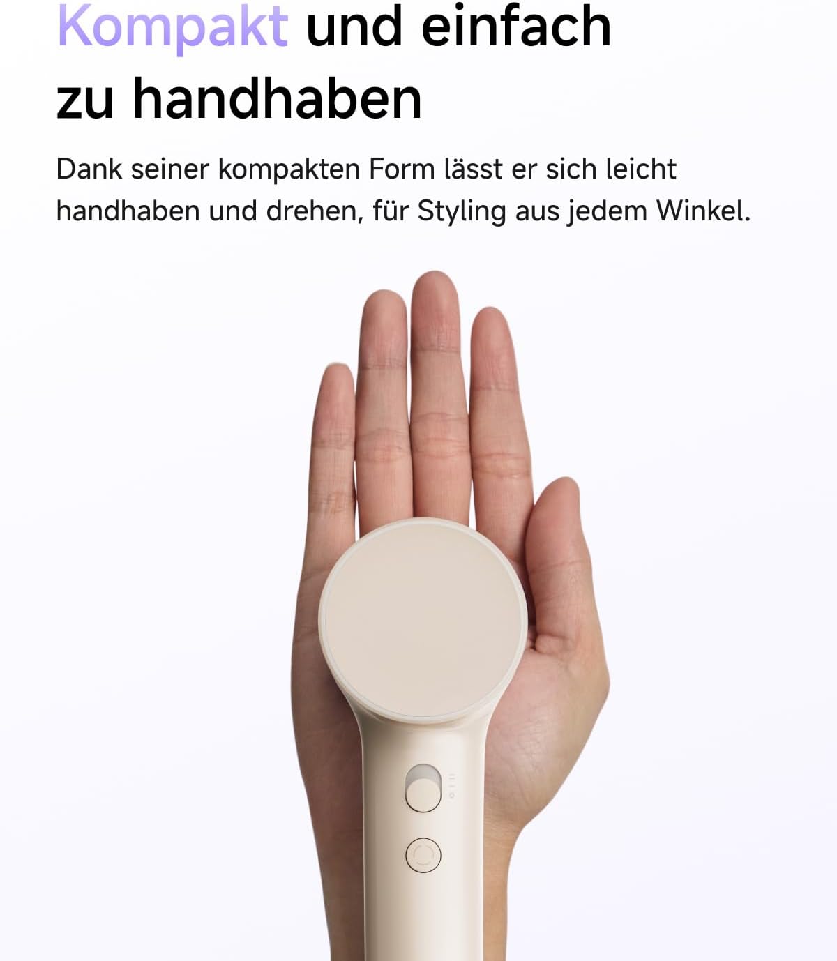 Laifen Air Haartrockner, 280 g leicht, bis zu 15× schneller, Sandbeige – Bild 3