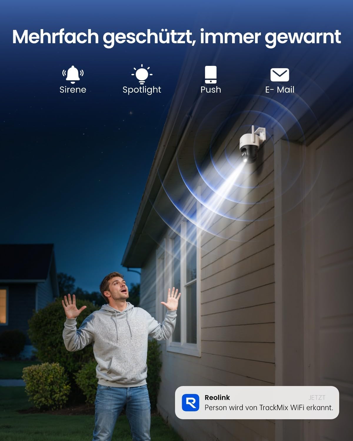 Reolink 4K 8MP Wi-Fi 6 PTZ Überwachungskamera Aussen mit Auto-Tracking-Zoom – Bild 6
