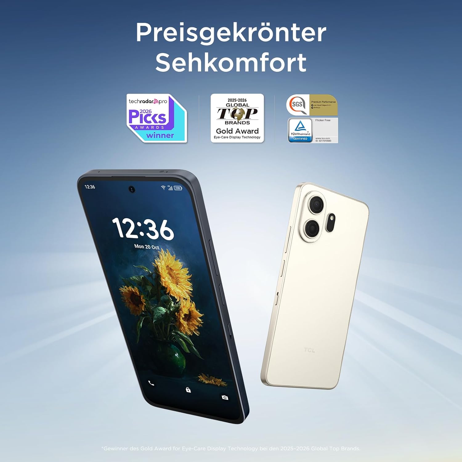 TCL NXTPAPER 70 Pro 5G Android Smartphone mit 6,9 Zoll Natürlichem Licht Display,NXTPAPER 4.0,120Hz FHD+,50MP 1.0um OIS Kamera, MuseFilm, 8GB RAM+256GB ROM, Bequemes Lesen, AI-Produktivität – Bild 3