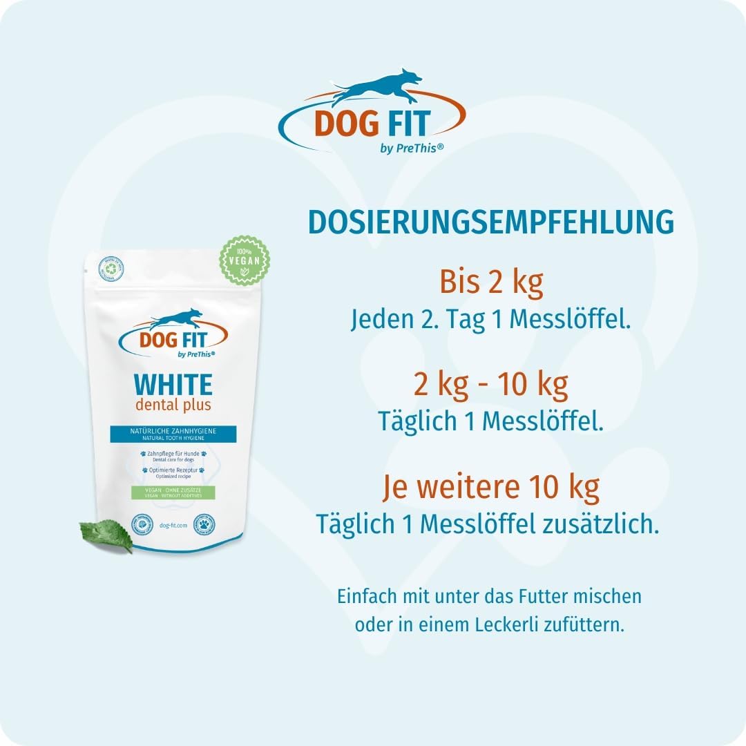 DOG FIT by PreThis® WHITE dental plus Zahnpflege für Hunde – Bild 5