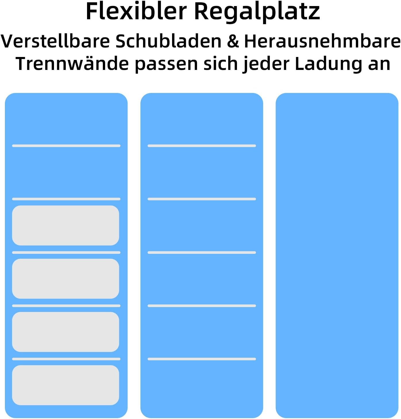 CHiQ Gefrierschrank NoFrost(-24℃), 206L, 170 cm Höhe, LED-Beleuchtung – Bild 10