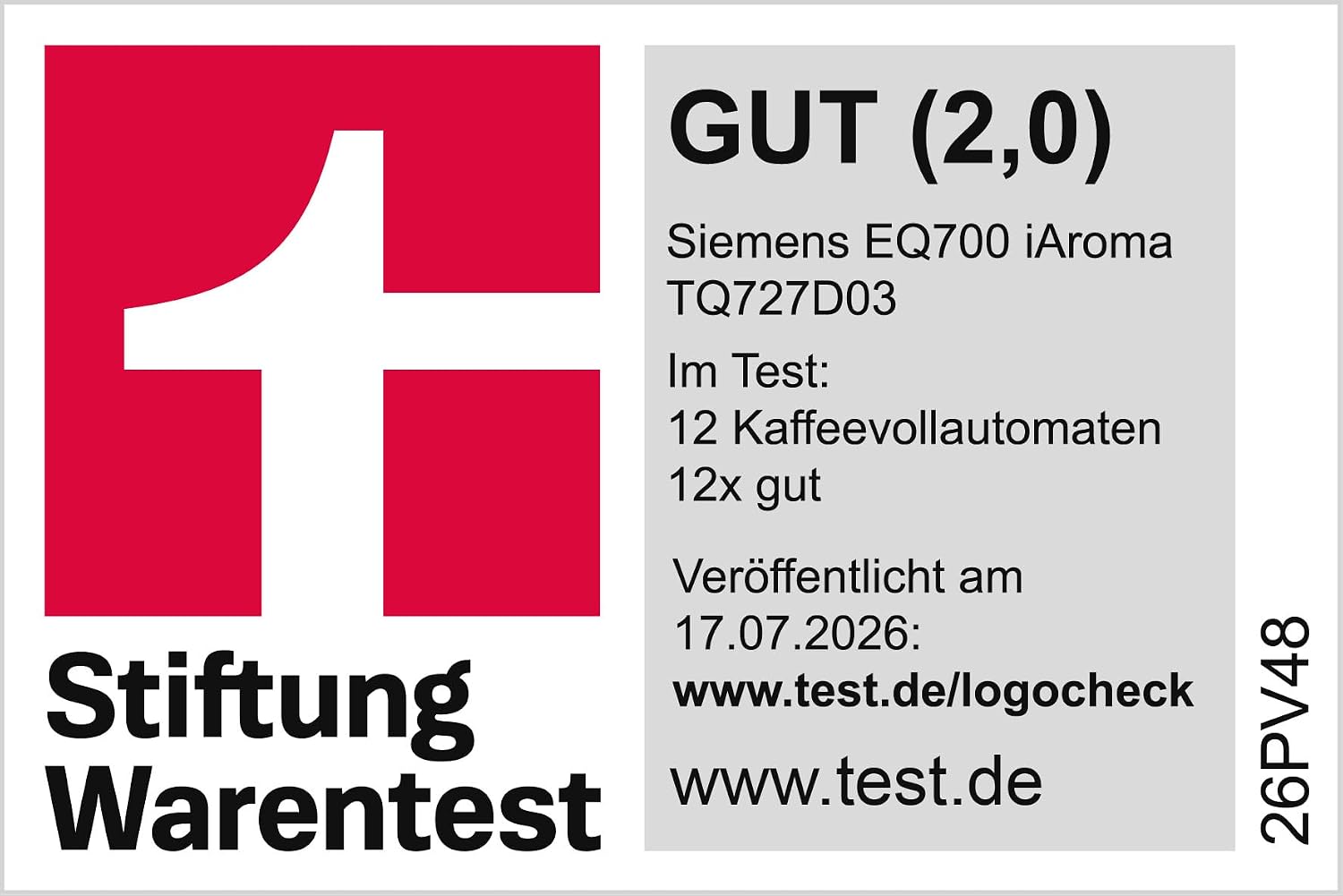 Siemens Kaffeevollautomat EQ700 iAroma, Full-Touch-Display, integrierter Milchbehälter, Tassenwärmer, Cold Brew und Slow Brew, Home Appliances App, Edelstahl schwarz, TQ727D03 – Bild 3