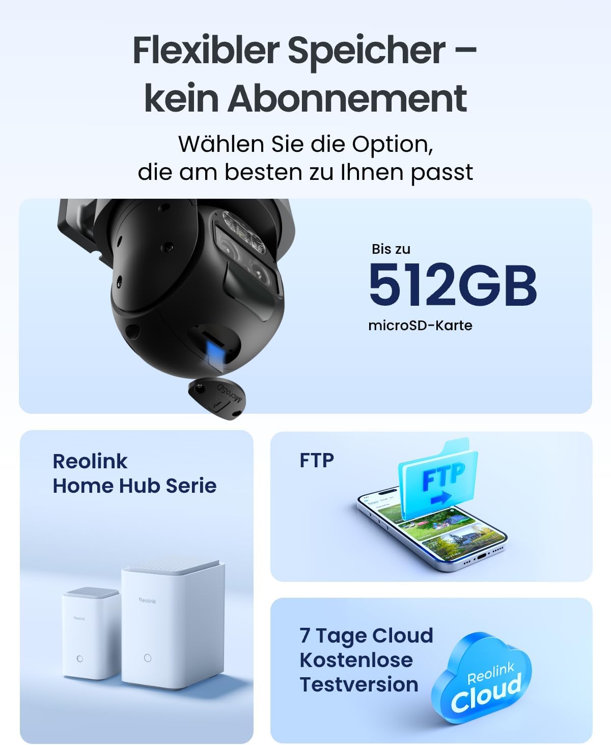 Reolink 4K PTZ Überwachungskamera Aussen Akku mit Auto-Tracking & Auto-Zoom – Bild 8