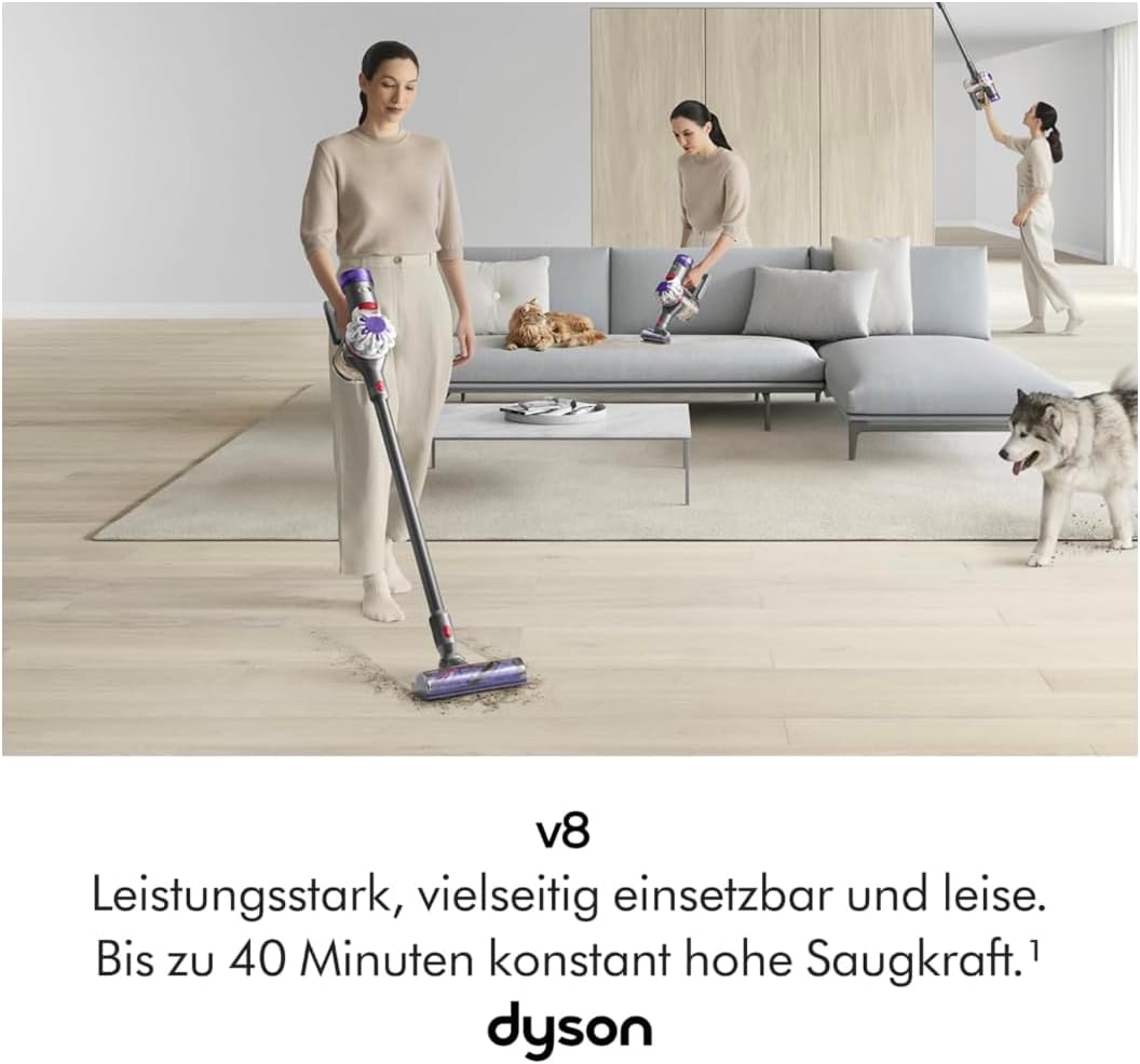 Dyson V8 Origin Akku Staubsauger Kabellos, Handstaubsauger, Beutellos – Bild 2