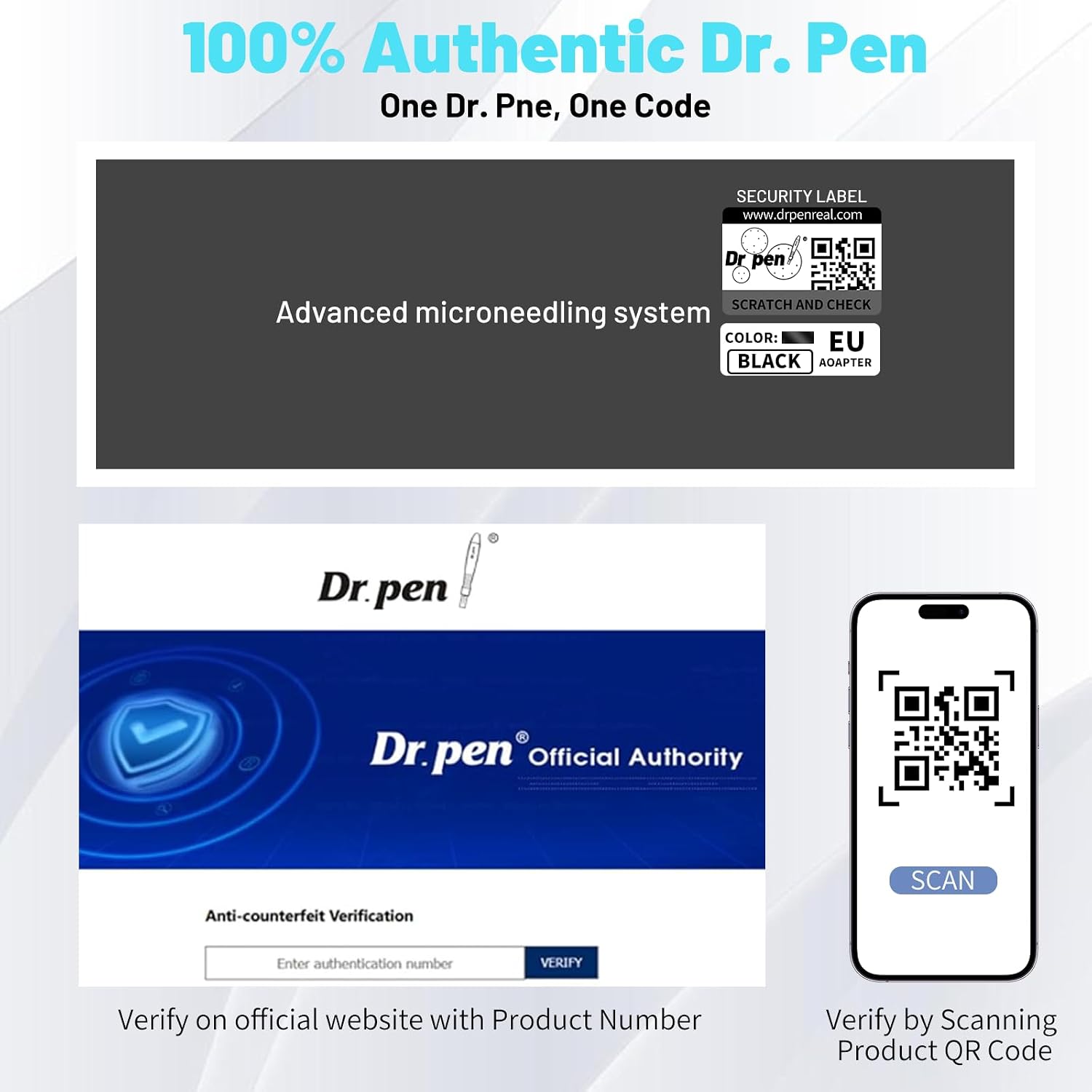 Dr. Pen 2026 Ultima M7S Microneedling Pen, Dermapen mit 25 Ersatzkartuschen – Bild 2