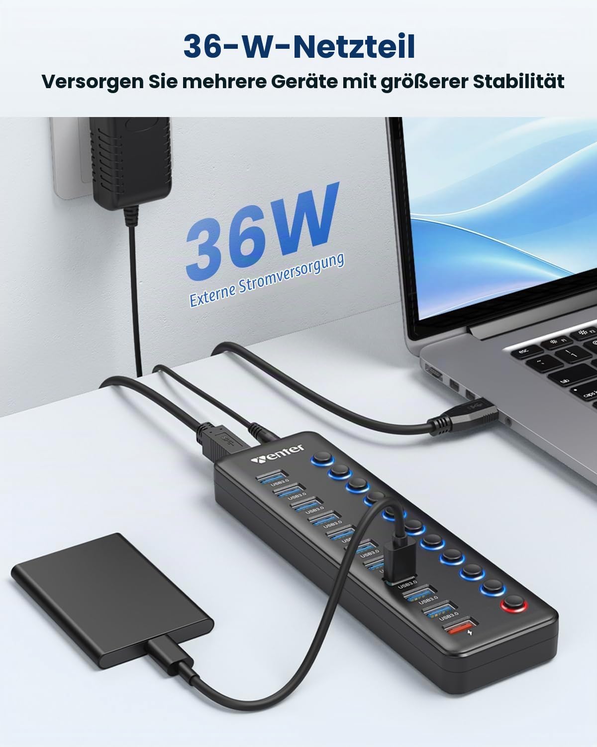Powered USB hub – Bild 5