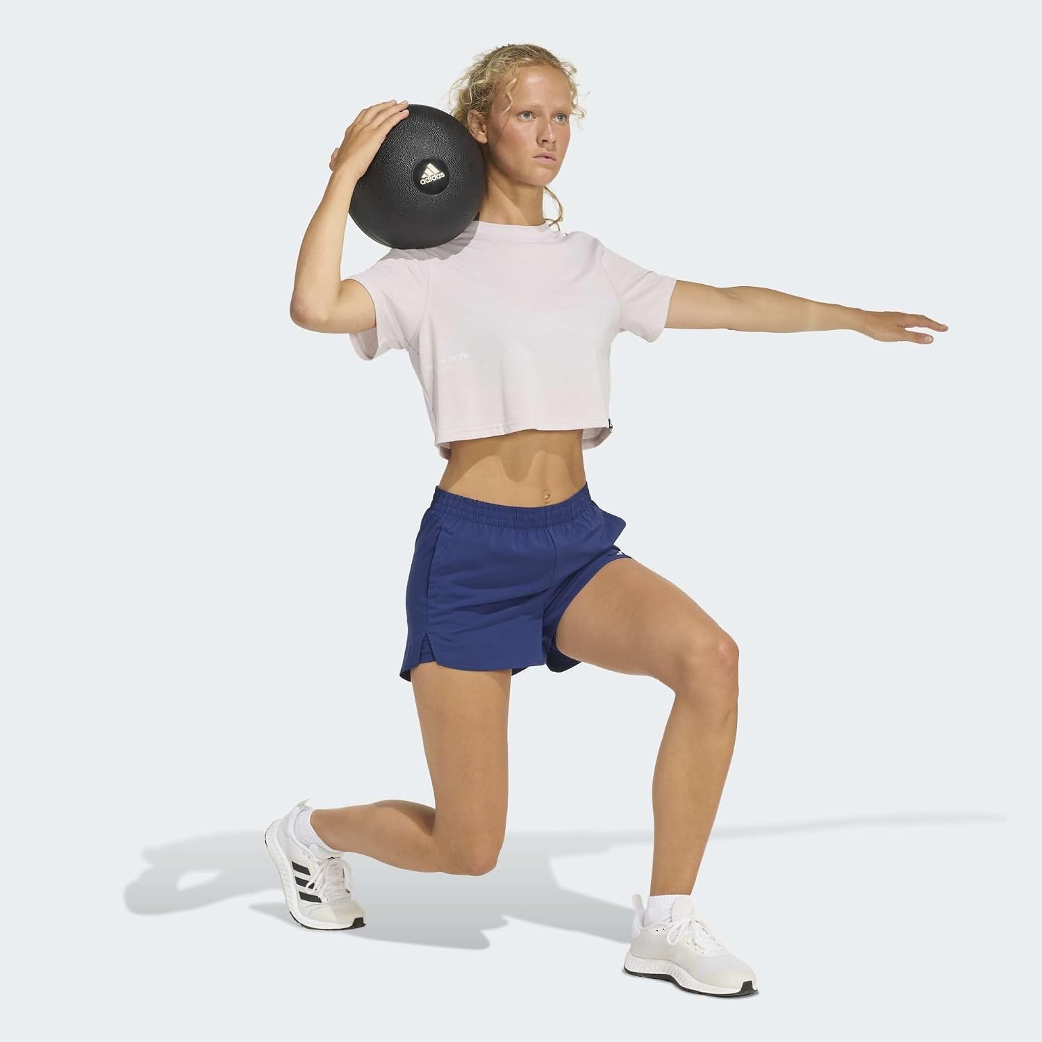 adidas Damen Shorts Workout Essentials 2in1 Shorts – Bild 4
