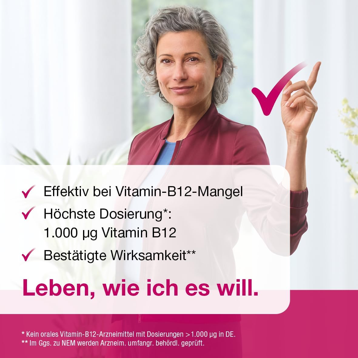 B12 Ankermann® Vitamin B12 Tabletten 1.000 µg, hochdosiert, 150 Stk. – Bild 2