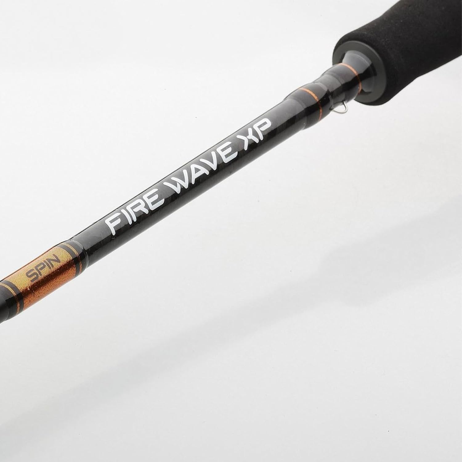 DAM Fire Wave XP Spinning Combo, Süßwasserangler Angelrute Rolle Hecht Barsch Zander mehr, Starkes Leichtgewicht Vielseitig, Schwarz, 2.13m schnelle Rute, 2500er Rolle – Bild 4