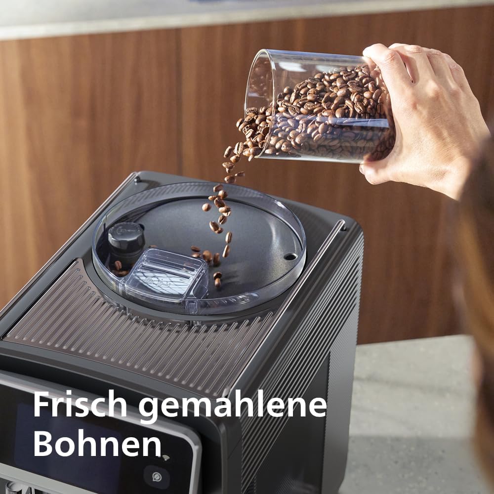 PHILIPS Kaffeevollautomat LatteGo Pro Aromis 8000, Schwarz, 50+ Getränke – Bild 9