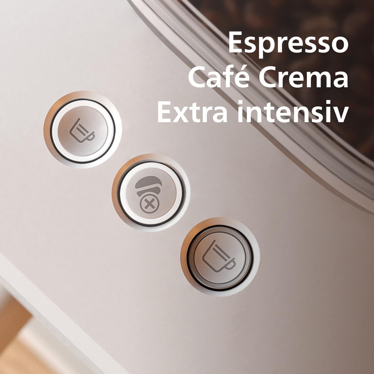 PHILIPS Baristina Espressomaschine mit Milchaufschäumer, Weiß, 16 Bar – Bild 8