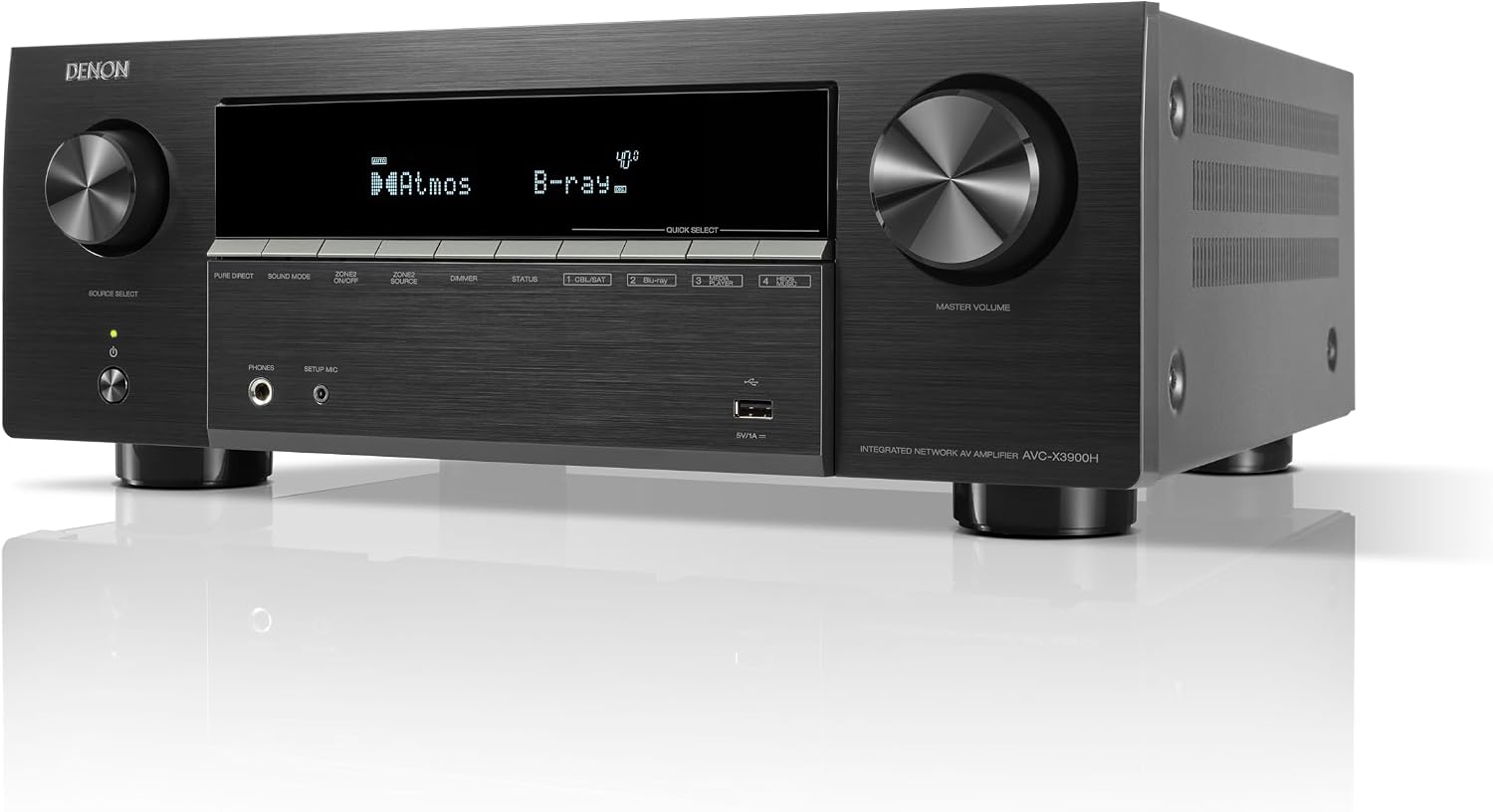 Denon AVC-X3900H 9.4-Kanal AV-Receiver, HiFi Verstärker mit Dolby Atmos – Bild 2
