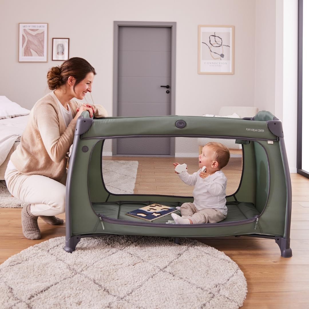hauck Play N Relax Center Baby Reisebett Set – Dark Blue – Bild 9