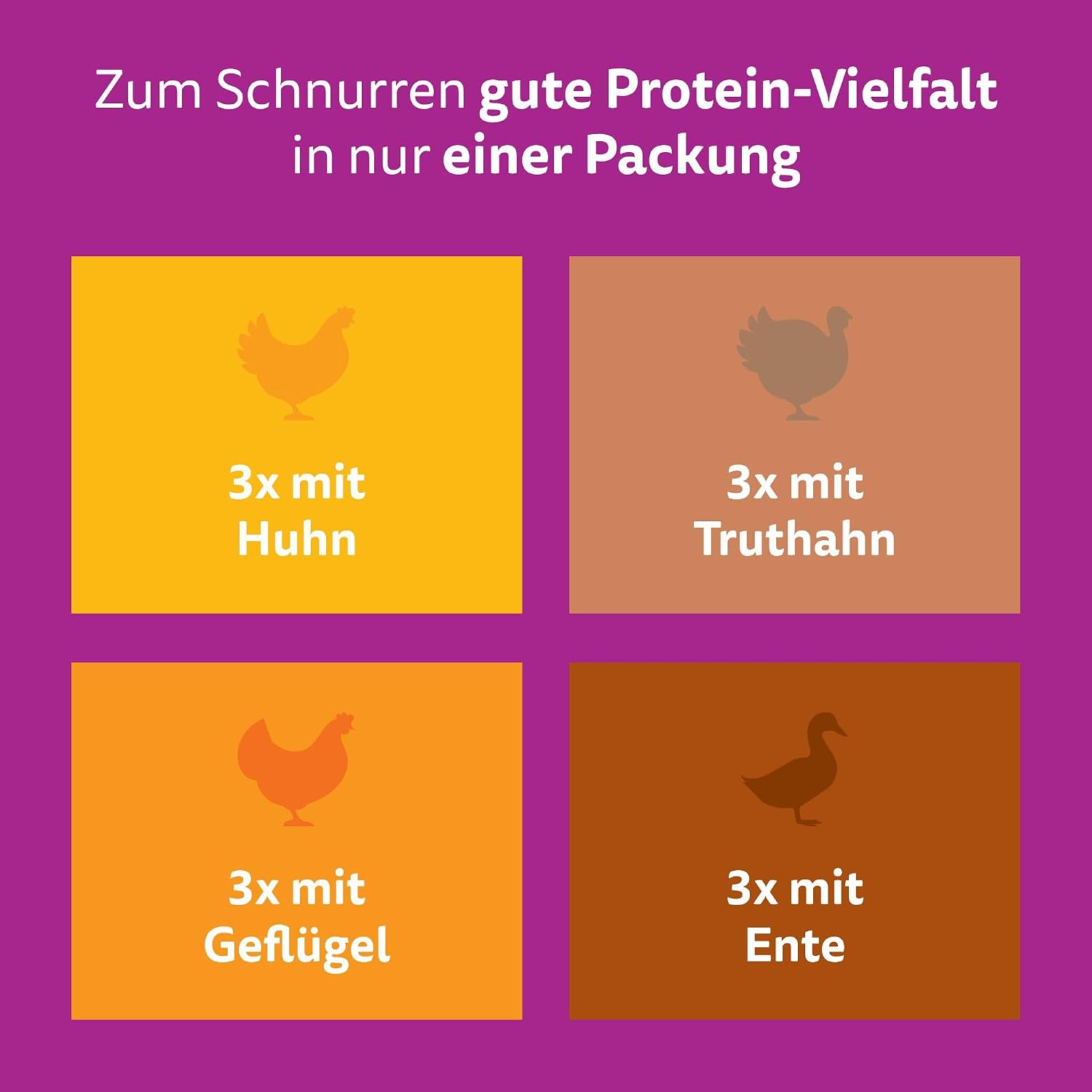 Whiskas 7+ Katzenfutter Geflügel Auswahl in Gelee, 12x85g (4 Packungen) – Hochwertiges Nassfutter ab dem 7. Lebensjahr in 48 Portionsbeuteln – Für die Bewahrung der Vitalität – Bild 8