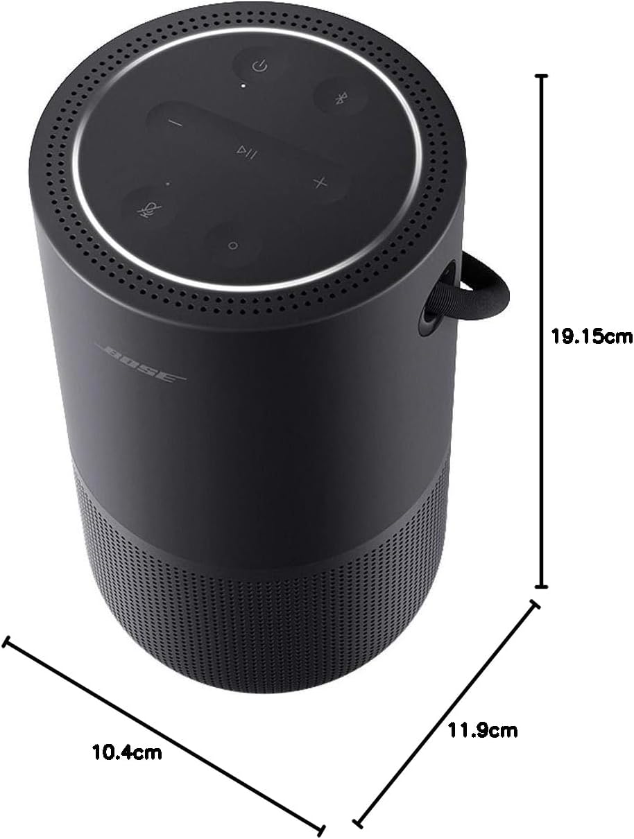 Bose Portable Home Speaker – mit integrierter Alexa-Sprachsteuerung, in Schwarz – Bild 6