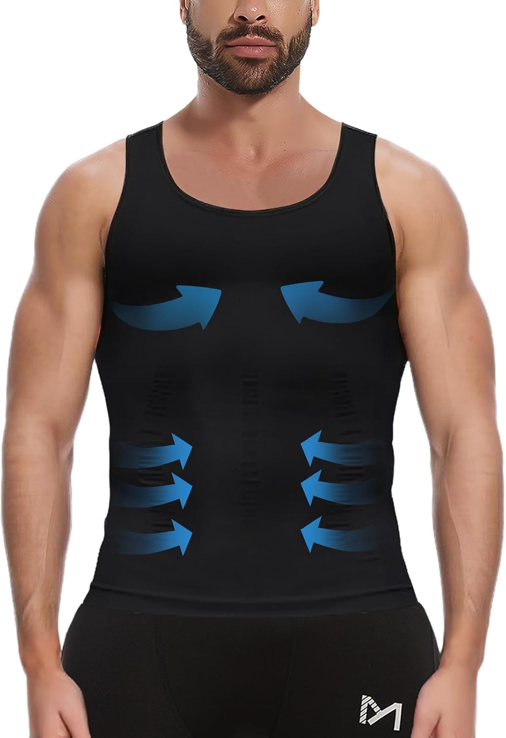 MEETWEE Tank Top Herren, Sportshirt Ärmellos Achselshirts Muskelshirt Unterhemd Funktionsshirt Tankshirt für Training Fitness Bodybuilding – Bild 2