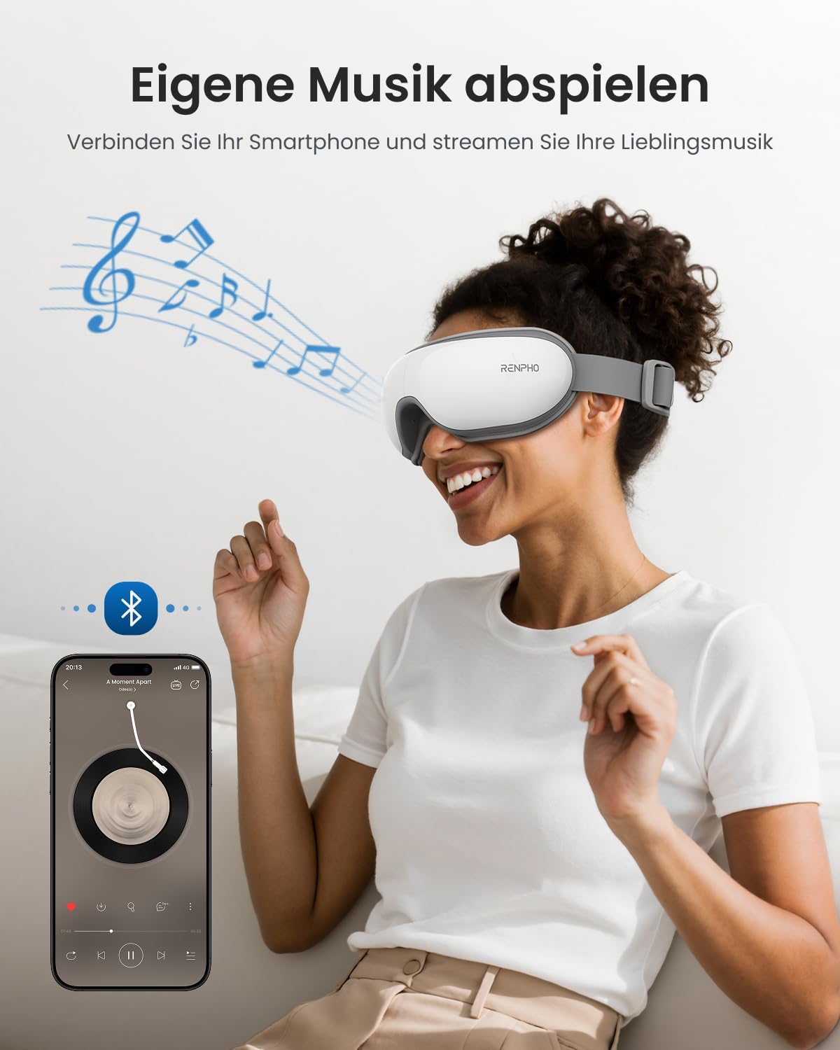 RENPHO Augenmassagegerät mit Wärme, Wellness Geschenke für Frauen Männer – Bild 6