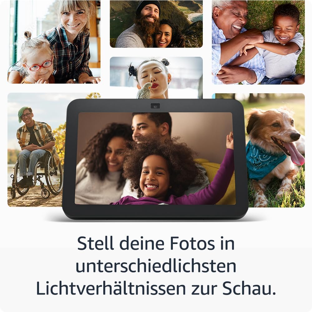 Zertifiziert und generalüberholt Echo Show 8 (3. Gen., 2023) | Smarter HD-Touchscreen mit 3D-Audio, Smart-Home-Hub und Alexa | Anthrazit – Bild 6