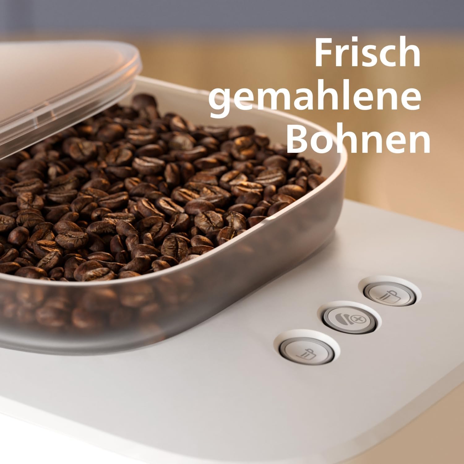 PHILIPS Baristina Espressomaschine mit Milchaufschäumer, Weiß, 16 Bar – Bild 5