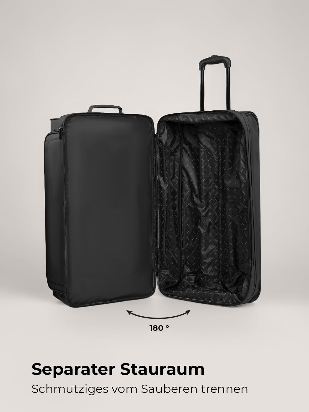 REDOLZ 2-Rollen große Trolley-Reisetasche – Bild 4