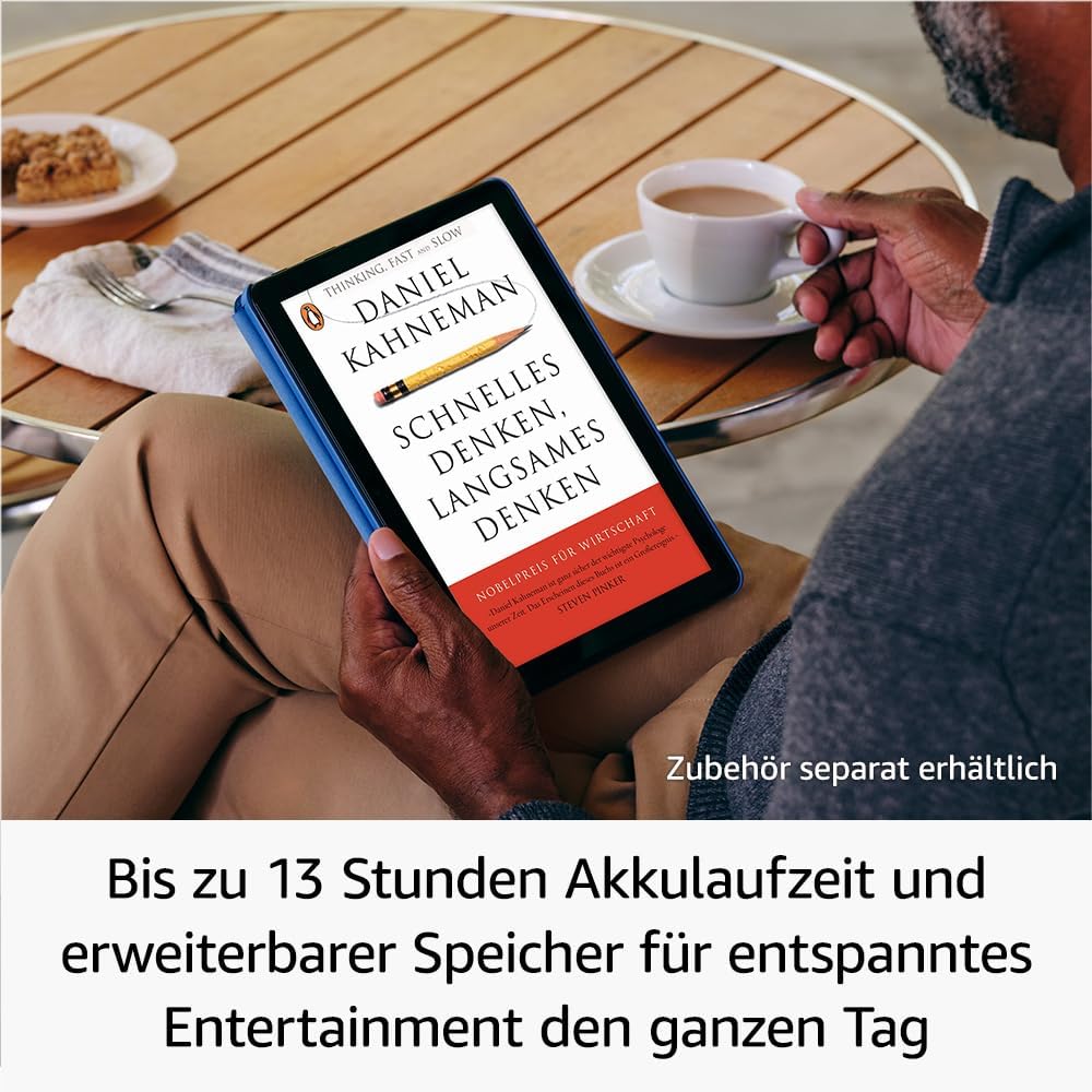 Zertifiziert und generalüberholt Fire HD 10-Tablet, brillantes 10,1-Zoll-Full-HD-Display, Octa-Core-Prozessor, 3 GB RAM, bis zu 13h Akkulaufzeit, 32 GB, schwarz, mit Werbung – Bild 5