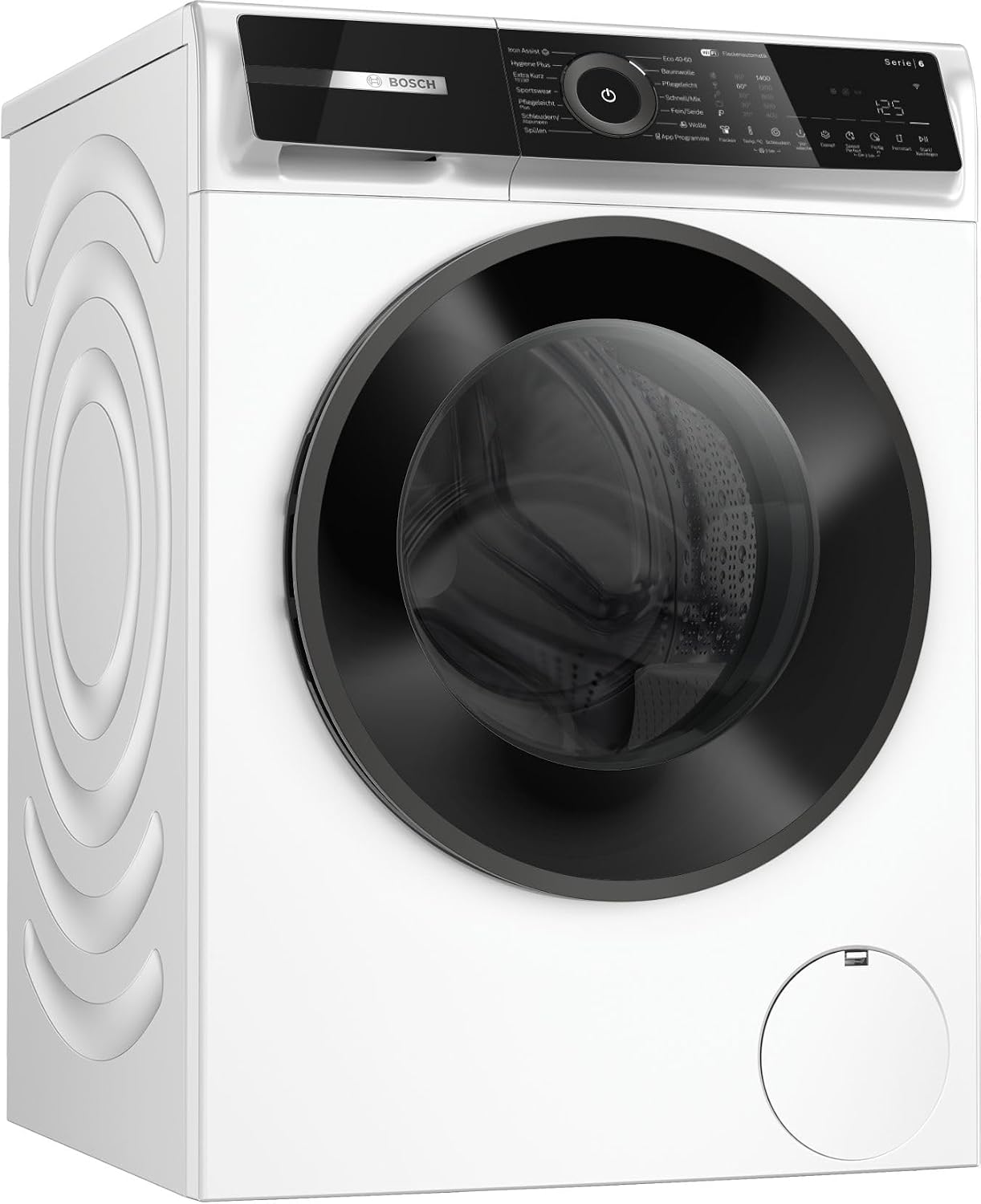 Bosch Serie 6 Smarte Frontlader-Waschmaschine 9 kg 1400 UpM Weiß WGN244M41 – Bild 13