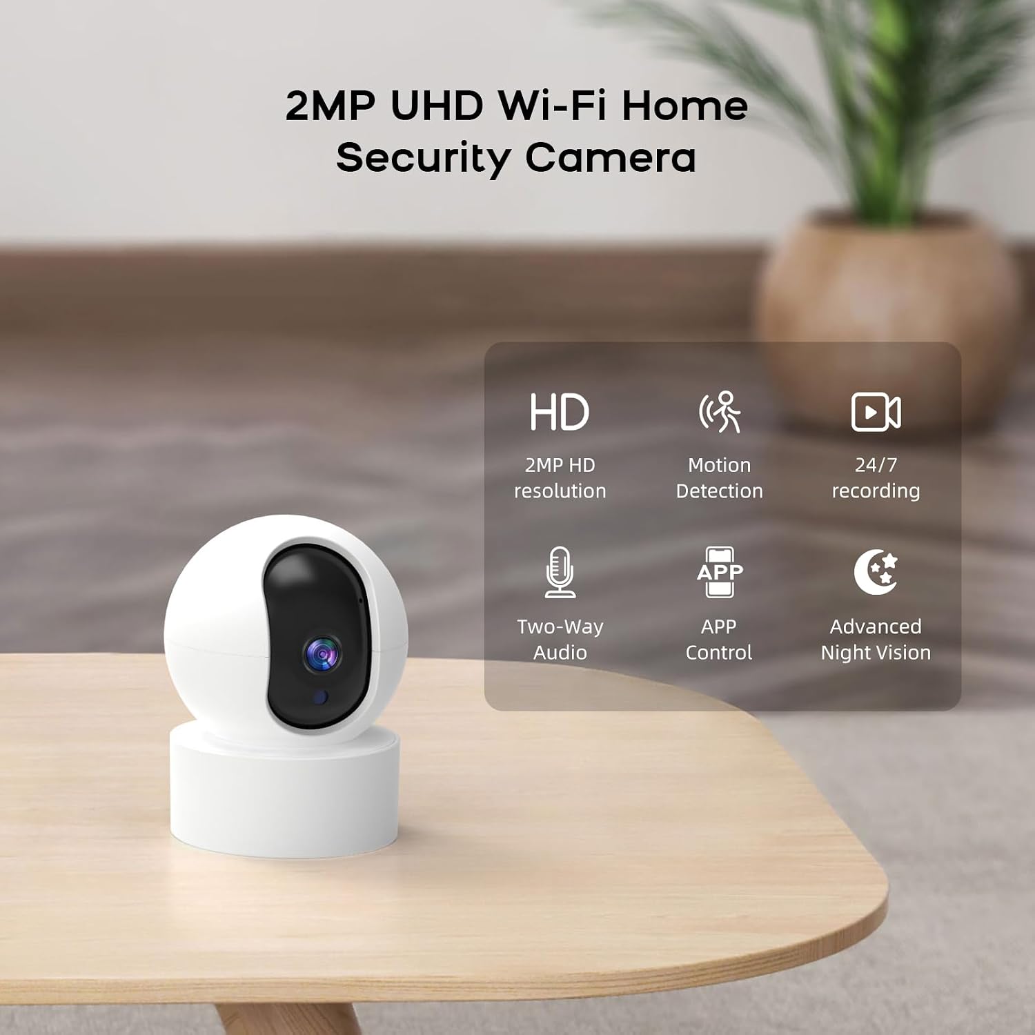 LWOHSI Alarmanlage Haus mit Kamera,Drahtloses WLAN /2G SMS Alarmanlage mit Bewegungsmelder,LCD-Display,120dB Alarmsirene, Intelligenter Fernbedienung, Kompatibel mit Alexa und Google – Bild 3