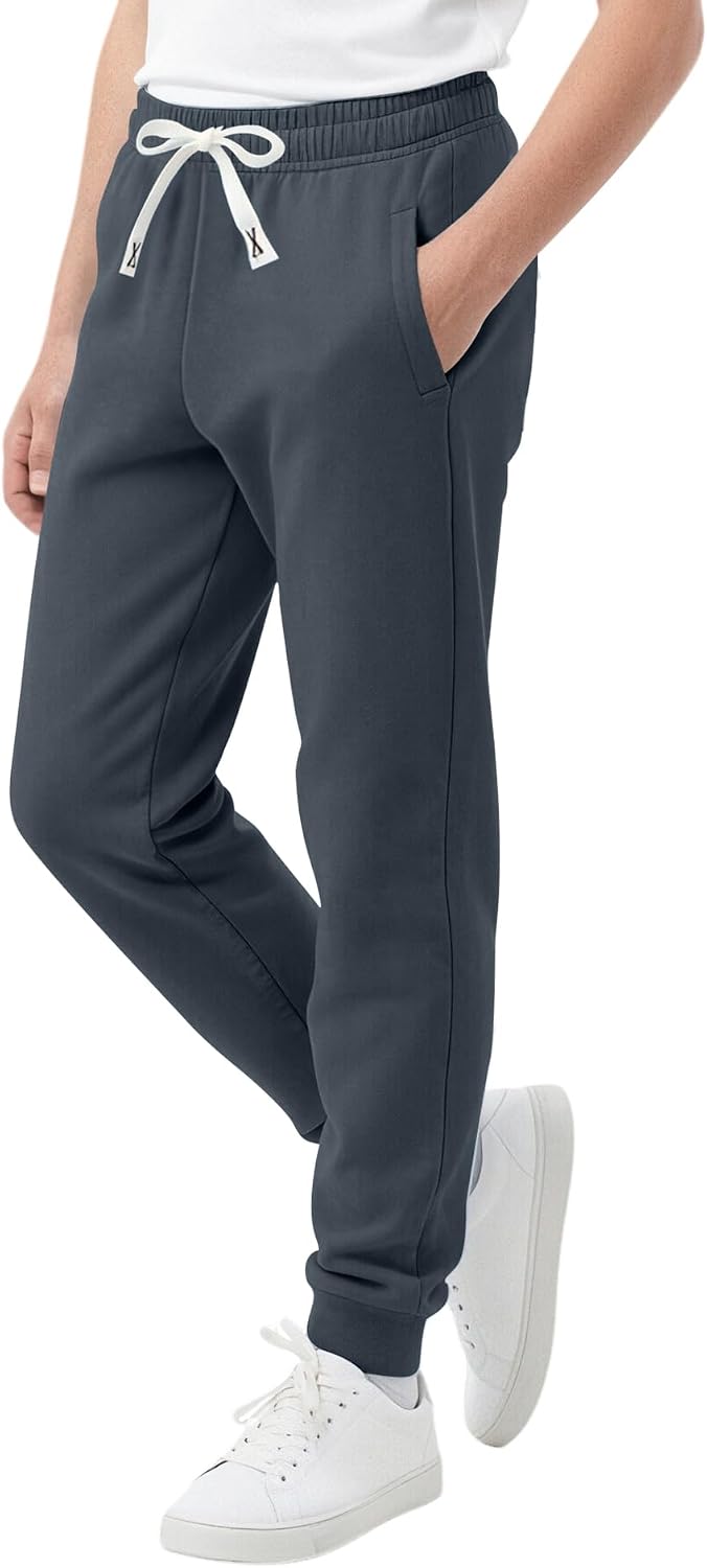 Jungen Jogginghose aus Baumwolle mit Reißverschlusstaschen und Kordelzug – Bild 2