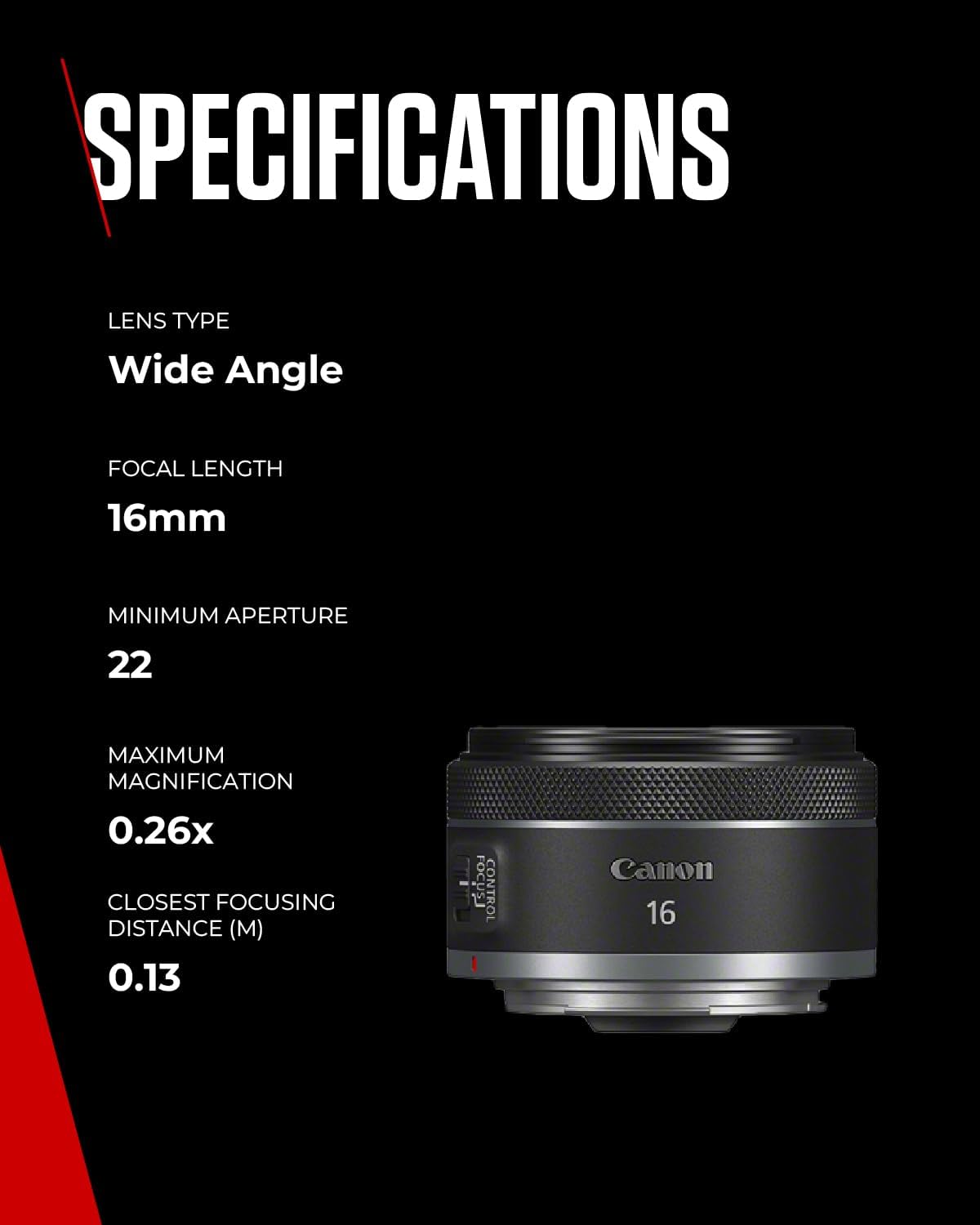Canon RF Objektiv 16mm F2.8 STM – Ultraweitwinkel-Festbrennweite für Vlogging & Landschaftsfotografie | Kompatibel mit EOS R System – Bild 8