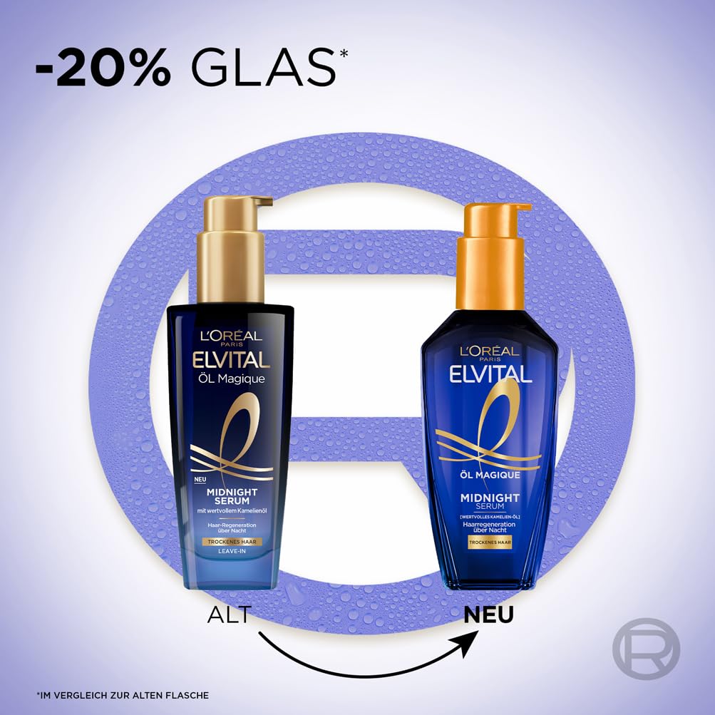 L'Oréal Paris Regenerierendes Nacht Haarserum gegen Frizz, 100 ml – Bild 7