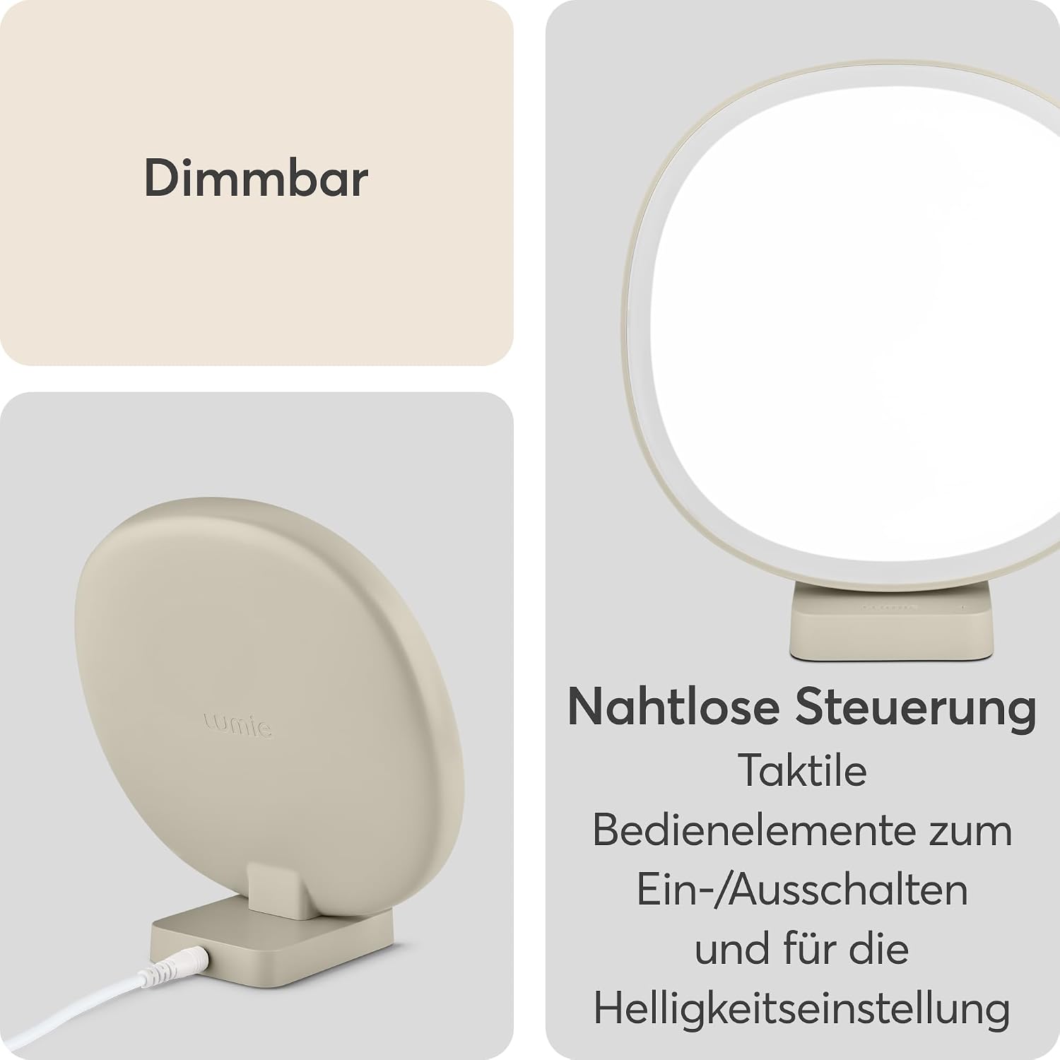 Lumie Dash Kompakte Lichttherapielampe 10.000 lux, blendfrei – Bild 6