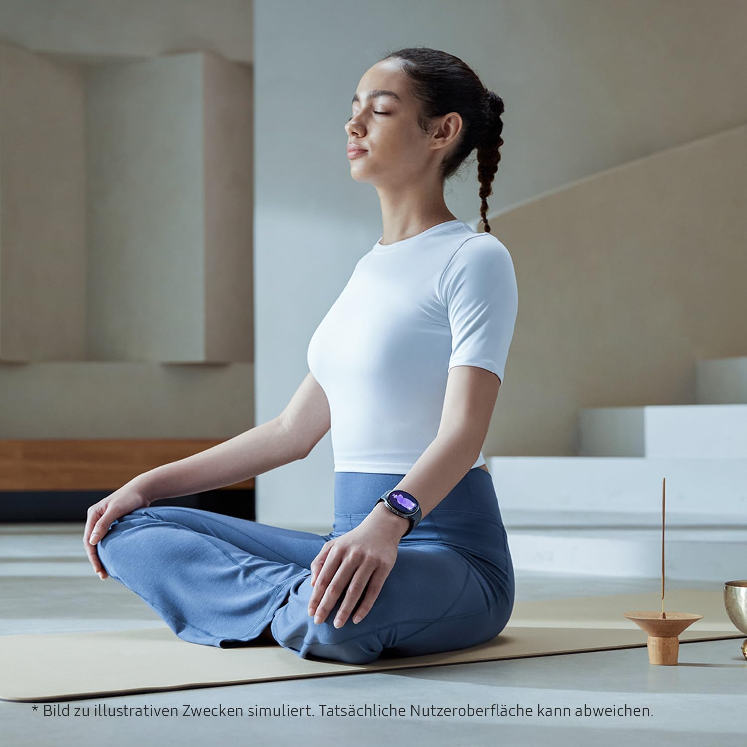 Samsung Galaxy Watch8 Smartwatch mit Galaxy AI, Fitness-Uhr und Fitness-Tracker, Sport Band, Wellness- und Schlaf-Coaching, 40 mm, Bluetooth, Graphite, 3 Jahre Herstellergarantie – Bild 12