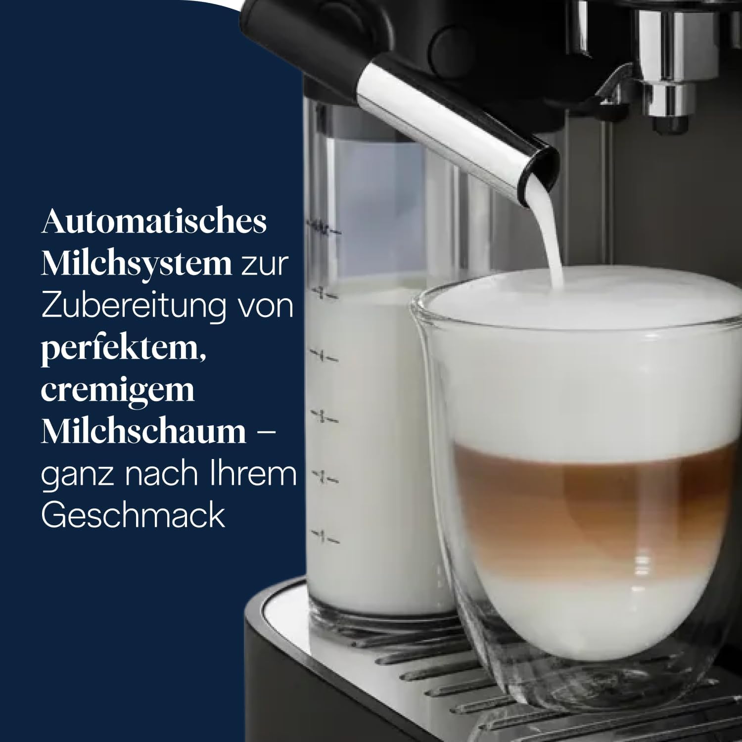 De'Longhi Magnifica Evo Next - Kaffeevollautomat 13 Getränke Titan – Bild 6