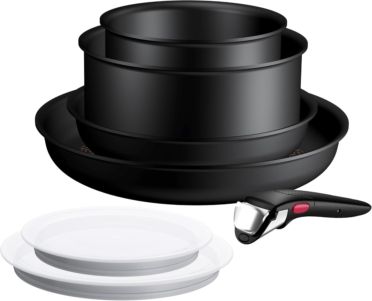 Tefal Ingenio Explore On 7-tlg. Kochgeschirr-Set, stapelbar, platzsparend – Bild 2