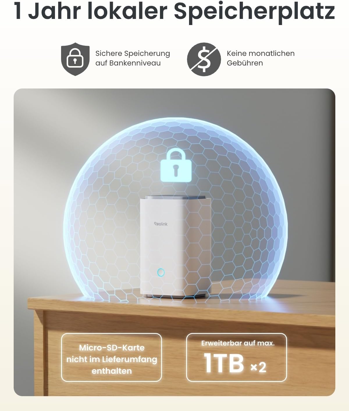 Reolink 4K PT Solar Überwachungskamera Aussen Akku Set Outdoor mit Home Hub – Bild 6