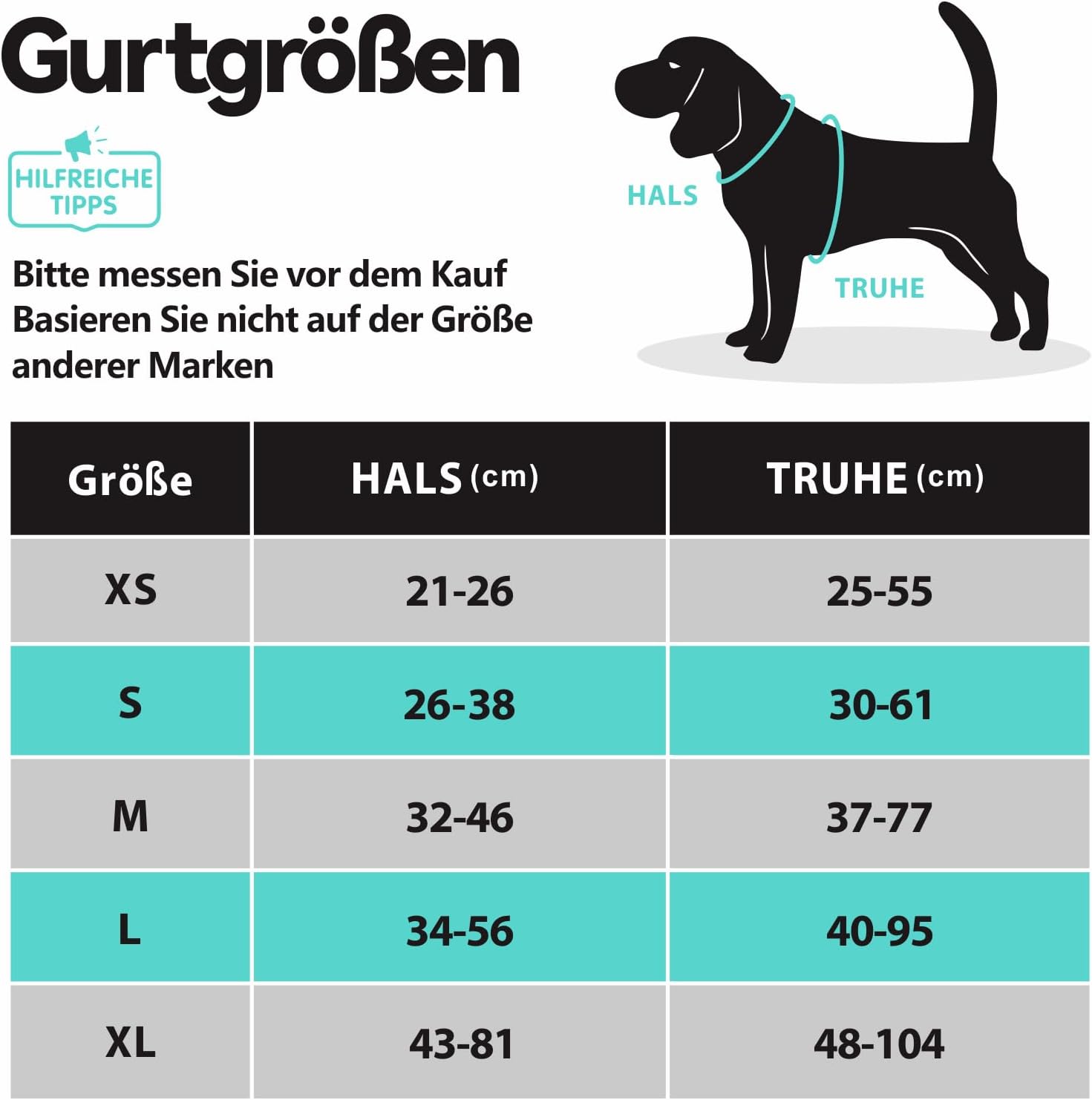 PoyPet Hundegeschirr ohne Zug, Reflektierendes Hundegeschirr für Hunde ohne Würgen, verstellbare, weich gepolsterte Haustierweste mit einfachem Steuergriff für mittelgroße Hunde (Tumalo Teal, M) – Bild 2