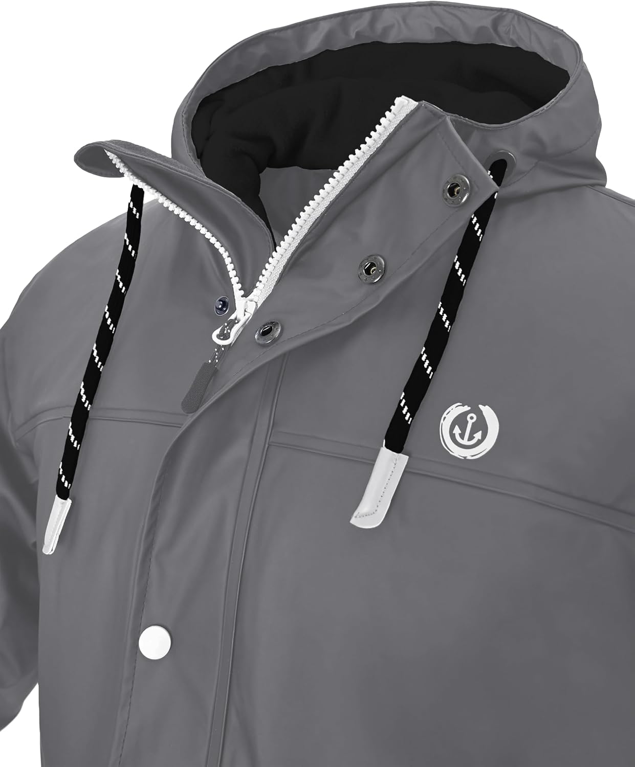 MADSea Herren Regenjacke Friesennerz warm mit Fleece gefüttert – Bild 3