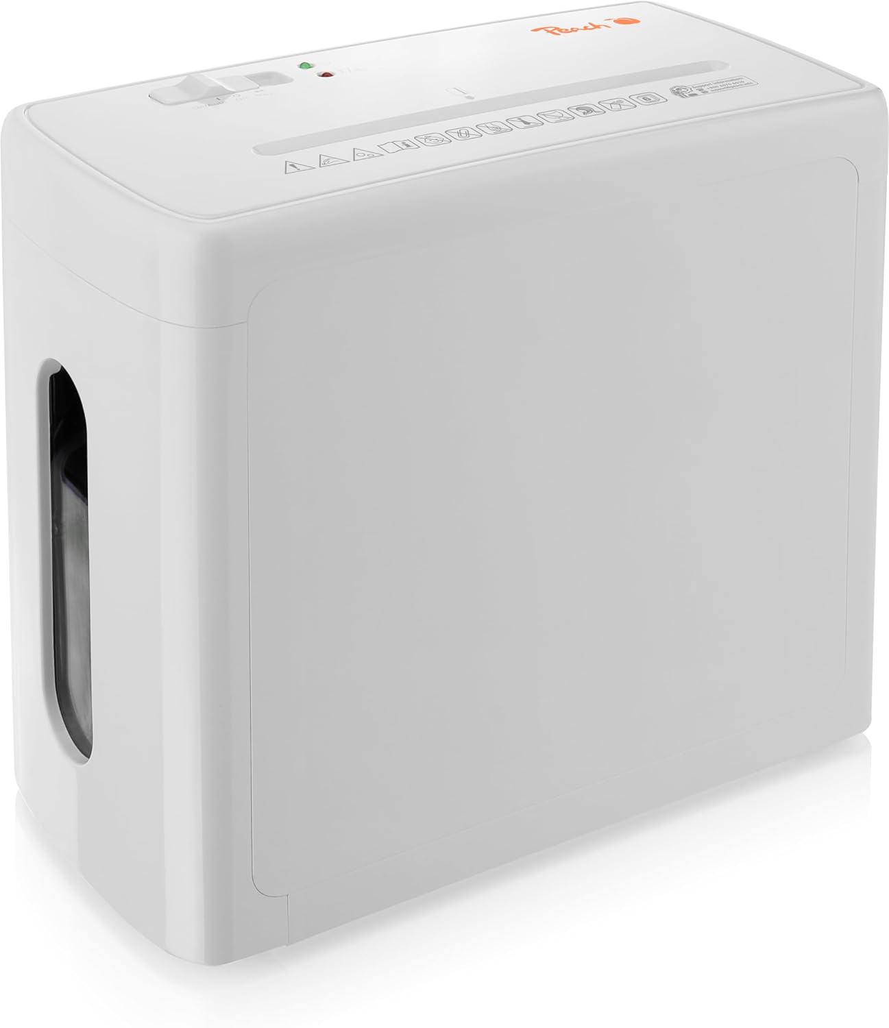 Peach Aktenvernichter P4 SuperSilent 8 Blatt - Schredder extra leise ~40dB – Bild 2
